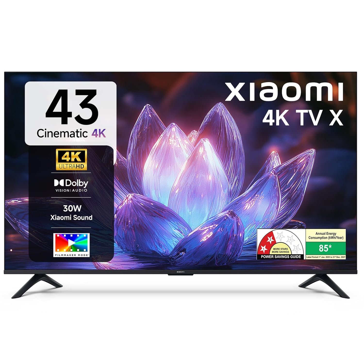 Xiaomi 43 inch Smartchoice X 4K Ultra HD Smart Google TV L43MB-AIN