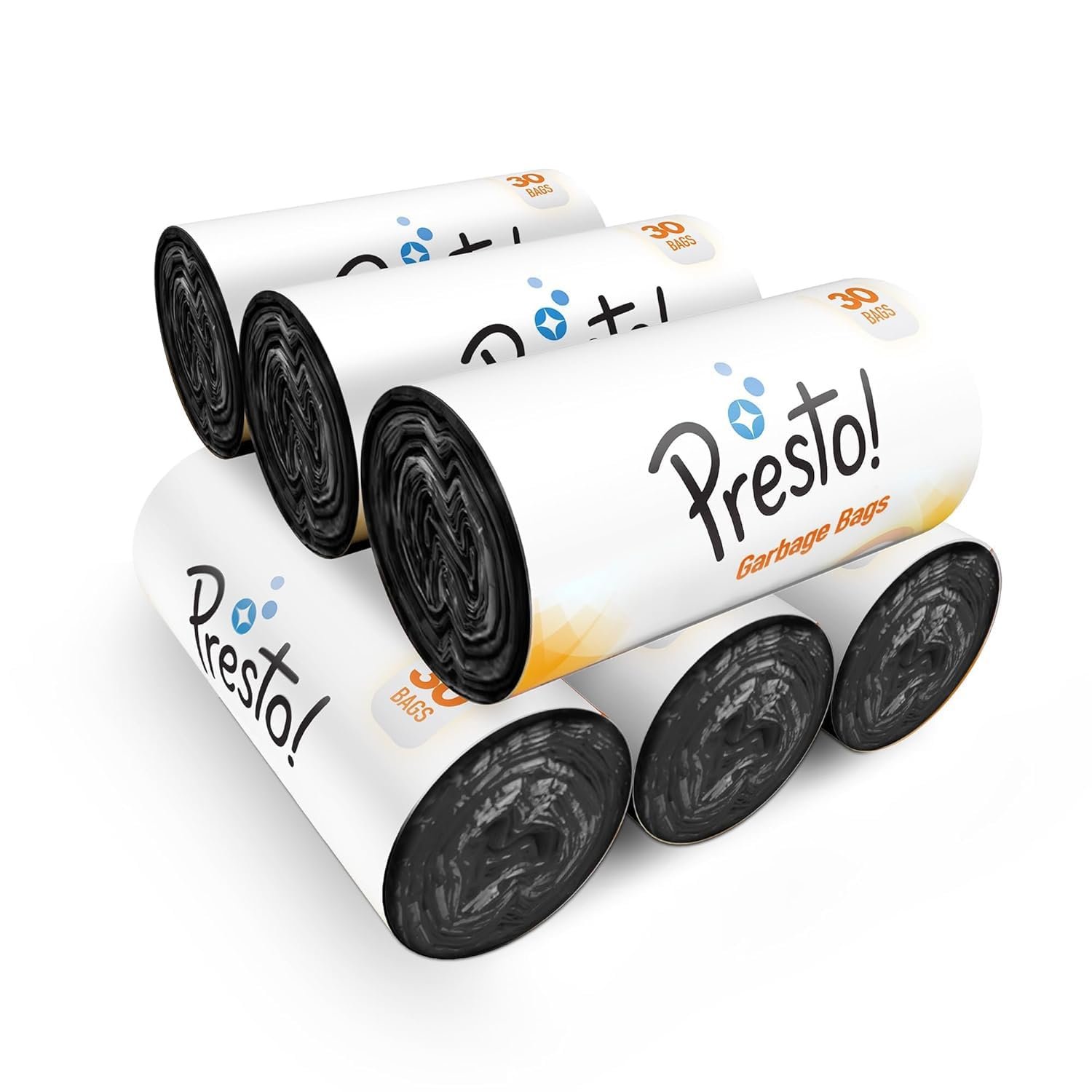 Presto! Medium Garbage Bags – 180 Count